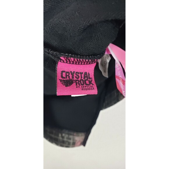 Crystal Rock Jacket XS Y2K Hip Hop Rhinestone Hoodie Christian‎ Audigier NWT - Picture 10 of 11